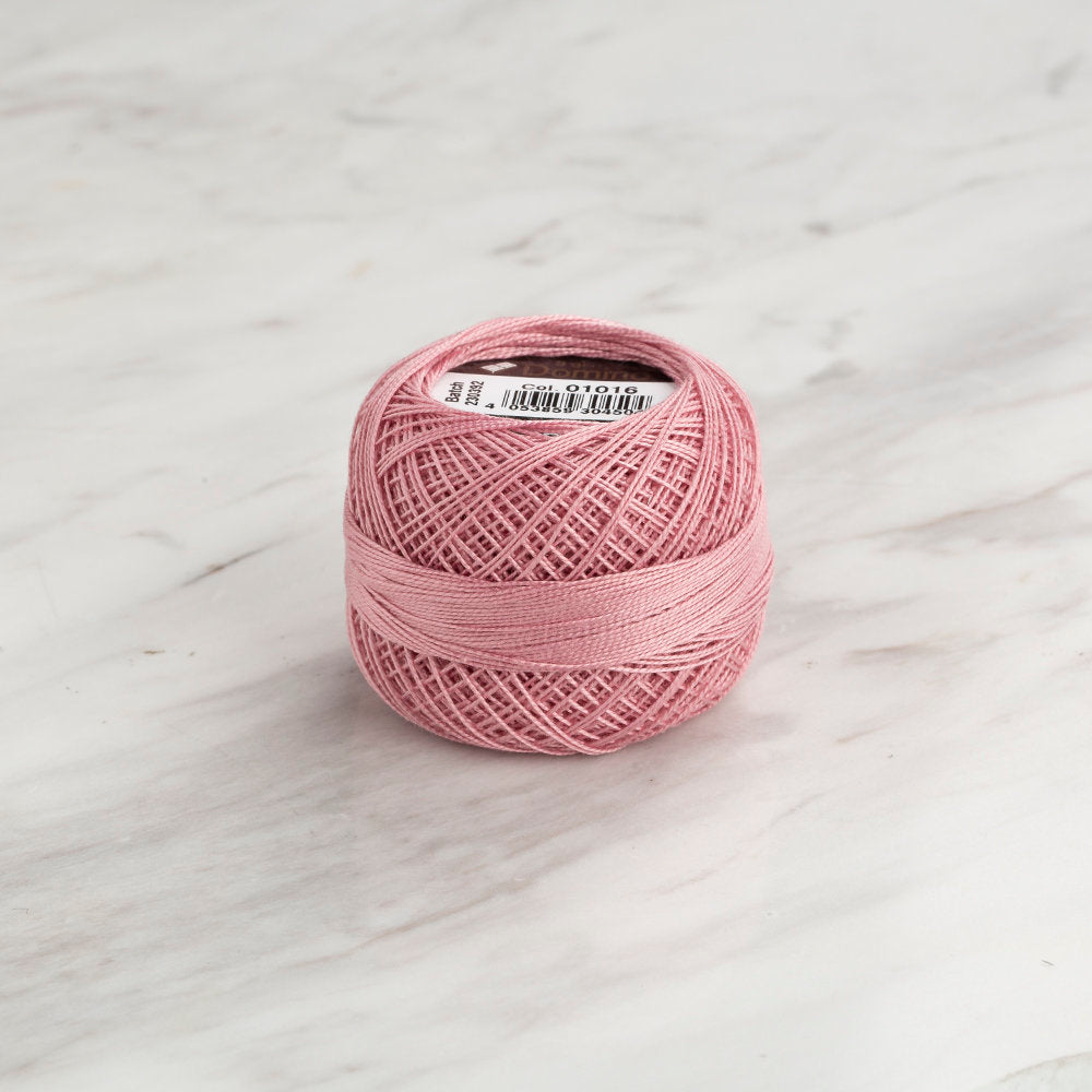 Domino Koton Perle 5gr Gül Kurusu No:12 Nakış İpliği - 4590012-01016